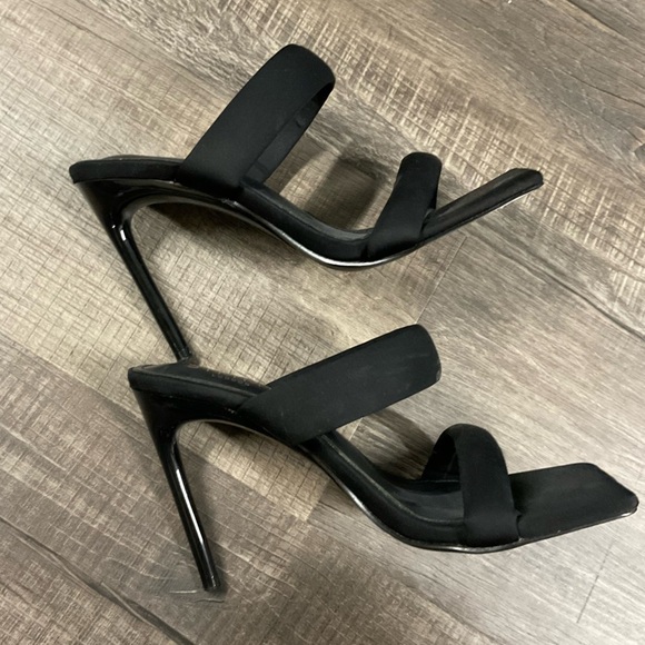 Simmi London Wide Fit Skye Padded Mules Size 6 - Picture 5 of 10